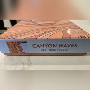 Canyon Waves 500 Piece Puzzle